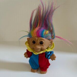Vintage Clown Troll Doll